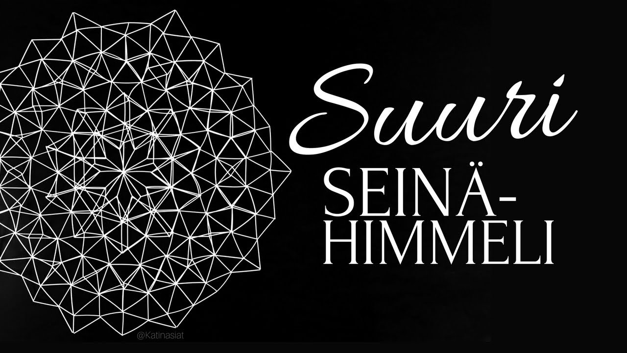 Suuri seinähimmeli | DIY | Tee se itse