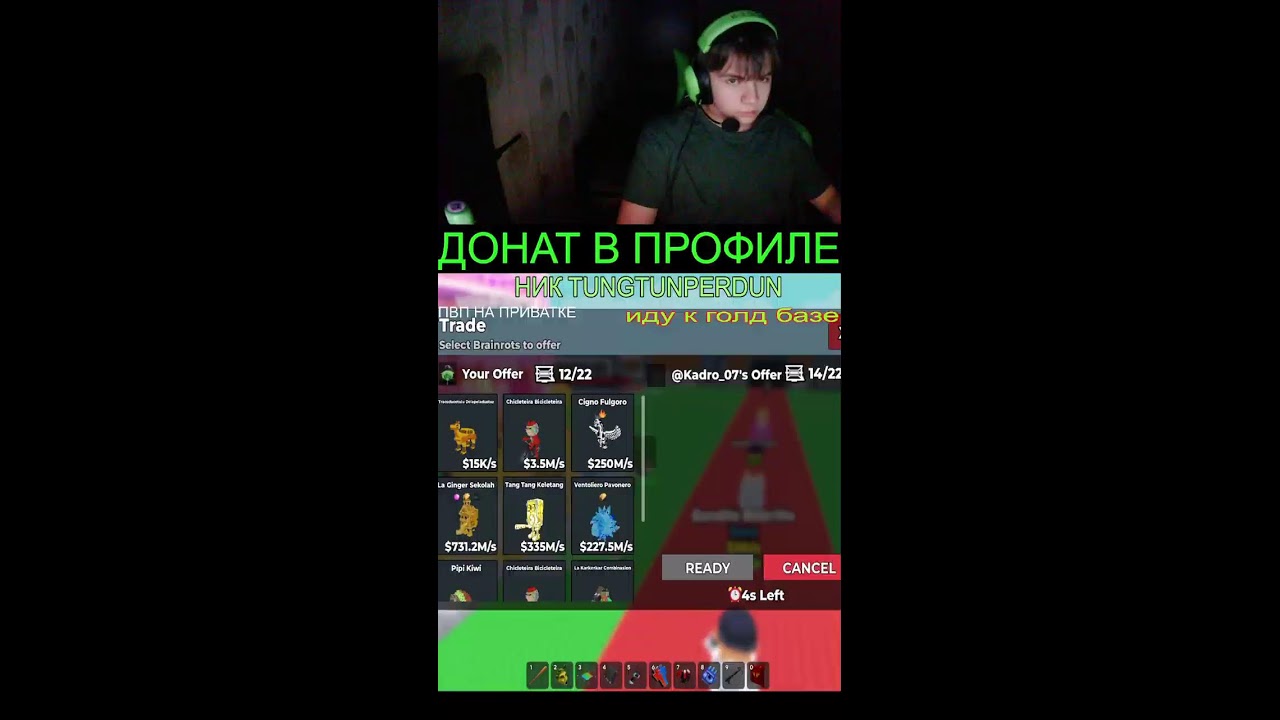 УКРАДИ БРЕЙНРОТ ТРЕЙДЫ И ПВП