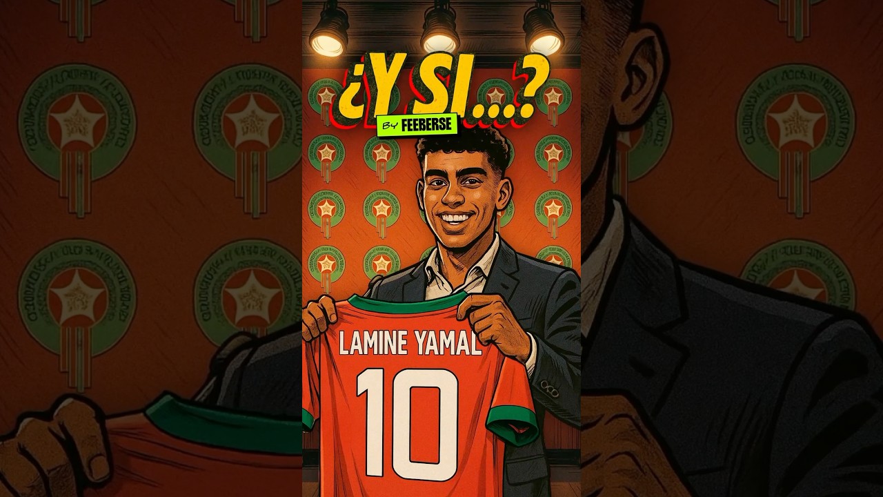 &iquest;Y si Lamine Yamal hubiera elegido jugar con Marruecos? 💭🇲🇦