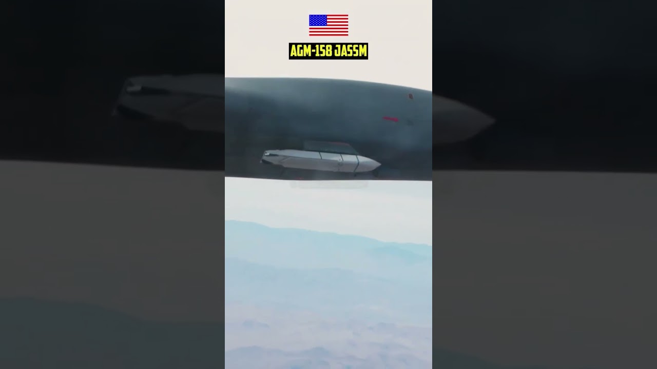Невероятно мощная ракета AGM-158 JASSM способна пробить практически любую вражескую конструкцию #...