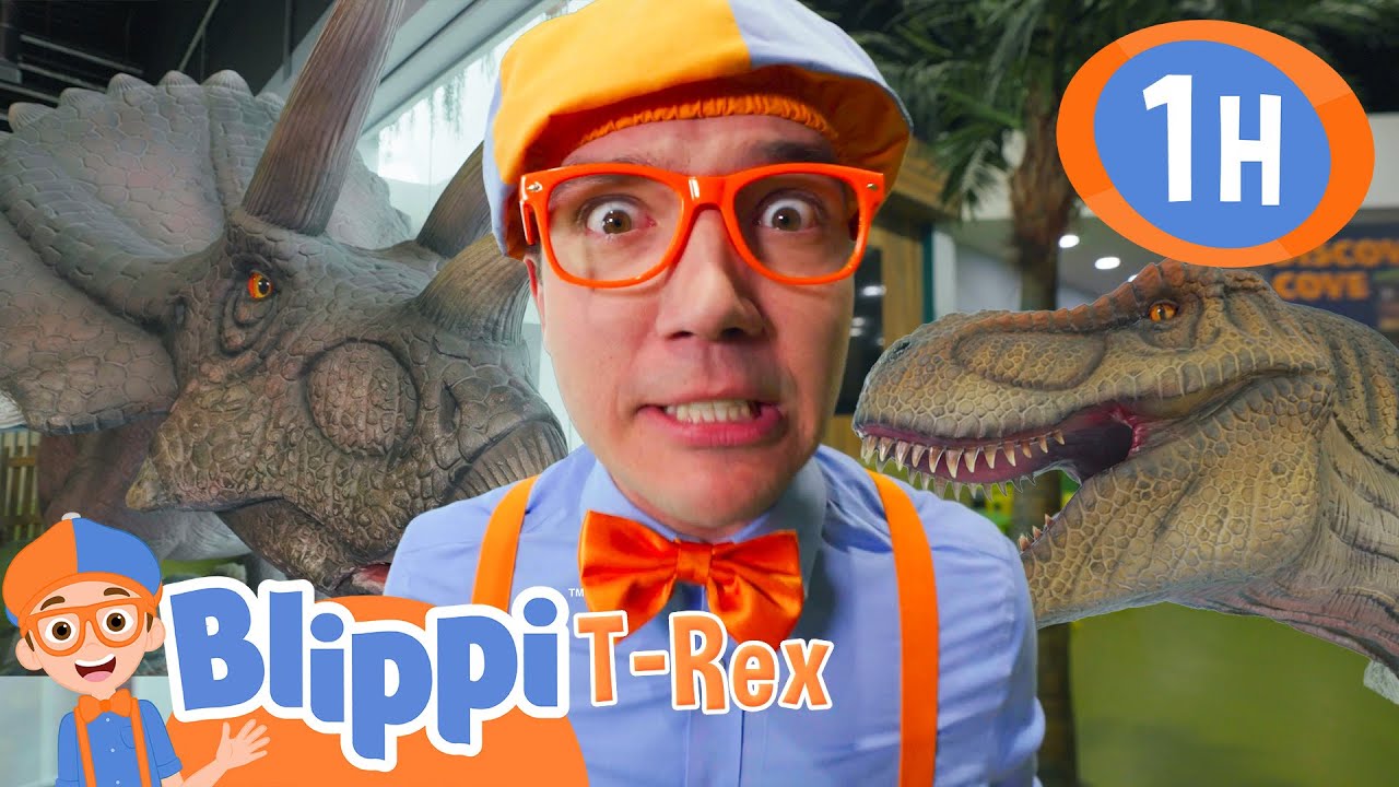 Blippi Meets Baby Dinosaurs! 🦖 Learn Dinosaur Names & Sound | Blippi Adventures
