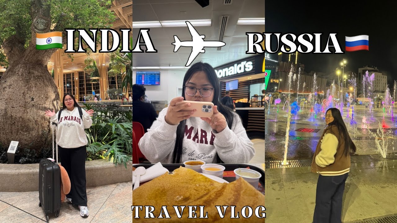 From India🇮🇳 to Russia🇷🇺✈️| My MBBS Student Journey 🎓Back to University❤️✨(Worst Travel Experience😫)