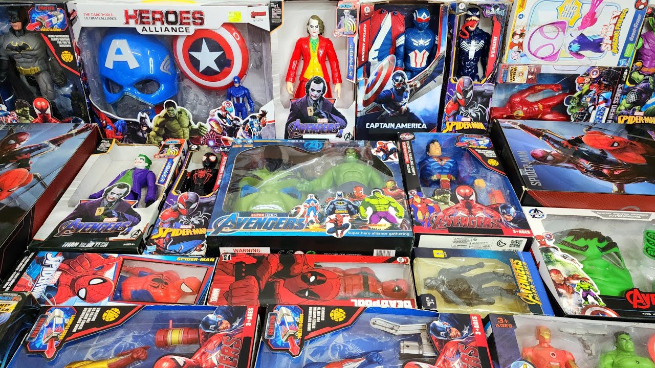SPIDERMAN vs HULK vs CAPTAIN AMERICA AVENGERS IRONMAN,VENOM CARTOON, THANOS,BATMAN AVENGERS ASSEMBLE