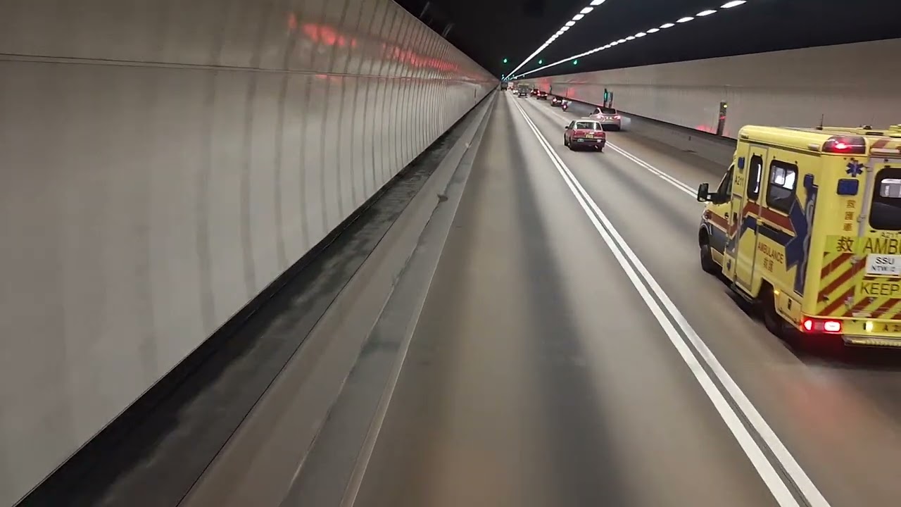 九巴WM7114 68M元朗西大欖隧道