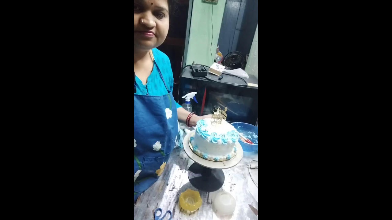 Beautiful cake making tutorial and unmoulding resin candle holder
