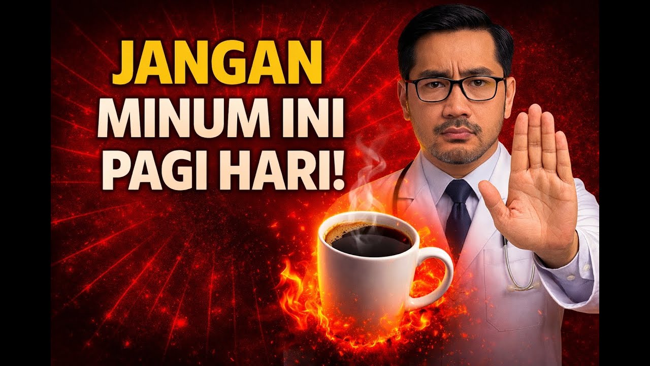 STOP❗ ☕ Jangan Minum Ini Pagi Hari! Bahaya untuk Jantung Lansia | Tips Lansia Sehat