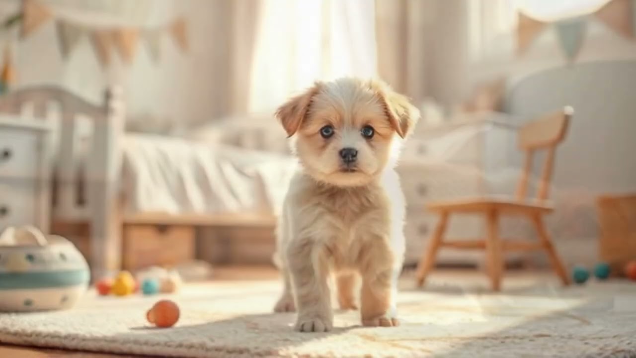 Puppy Play Date Fun | Hide and Seek Game with Dogs | Cute Dog Song for Children