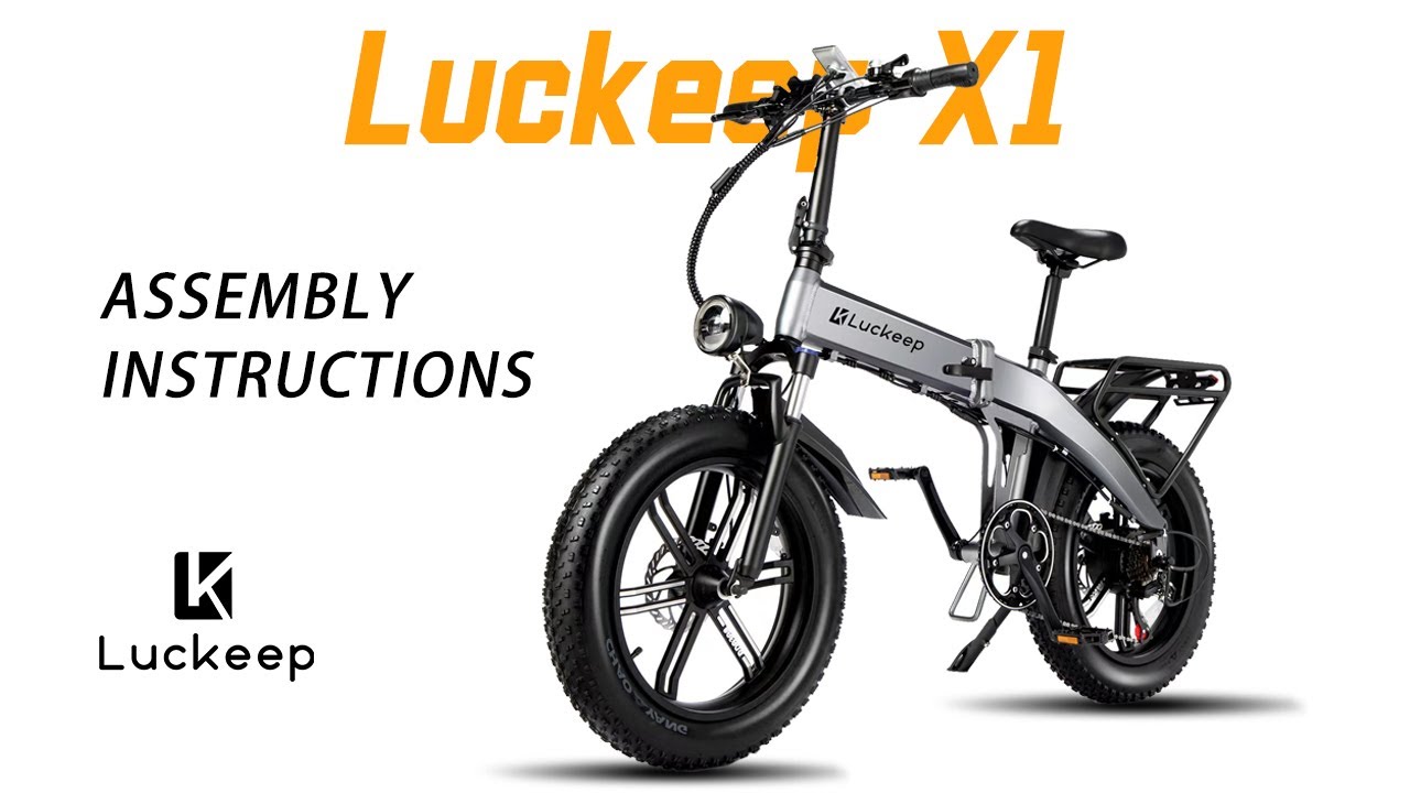 Luckeep Electric Bike Unboxing and Assembly | E-Bike Unboxing