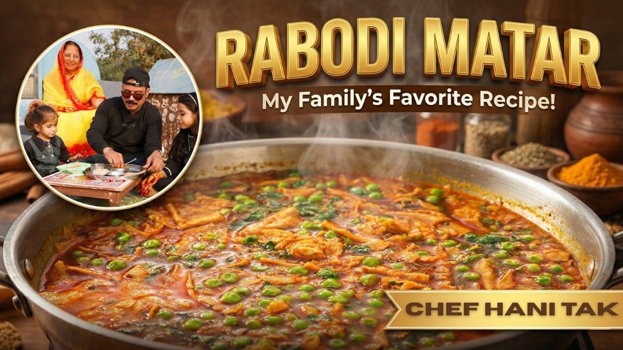 देसी तरीके से राबोड़ी और उसकी सब्जी बनाई, Rajasthani Rabodi-Matar ki Sabji #rabodi #matar #rajasthan