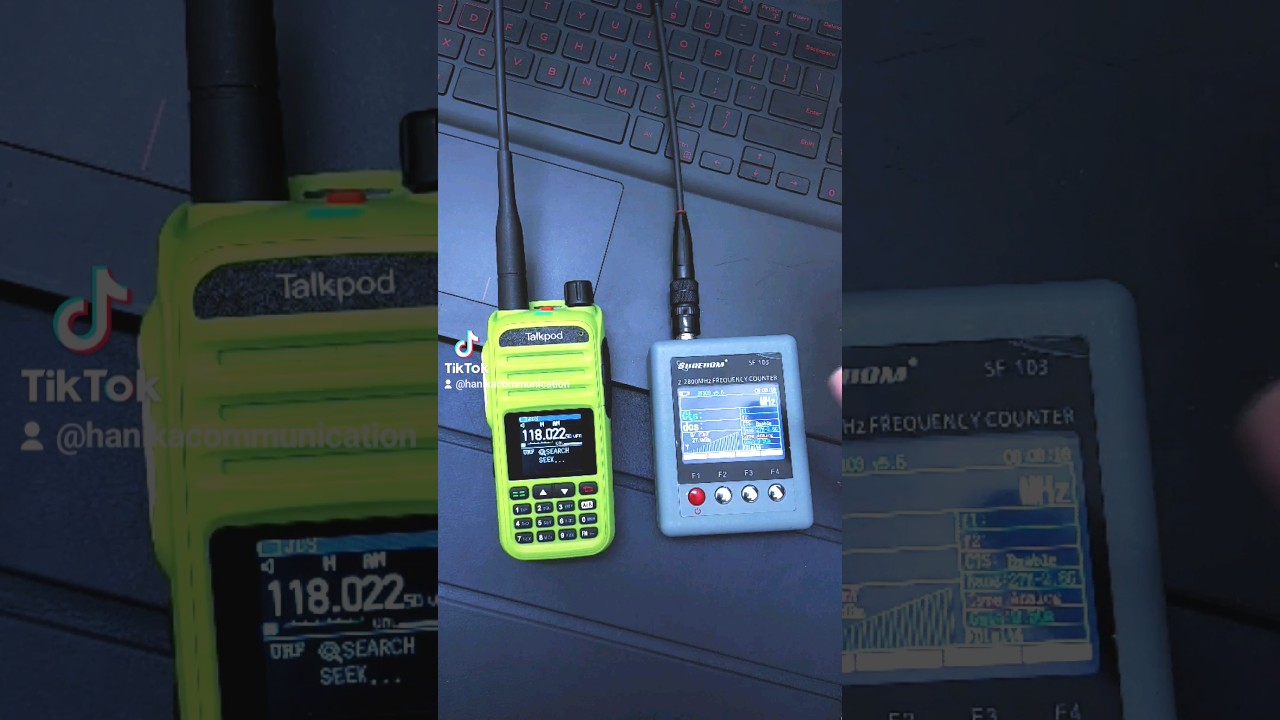 GET YOUR FREQUENCY COUNTER & MULTIBAND ANALOG RADIO ON JUST ONE DEVICE TALKPOD A36 PLUS! #PROGRAM