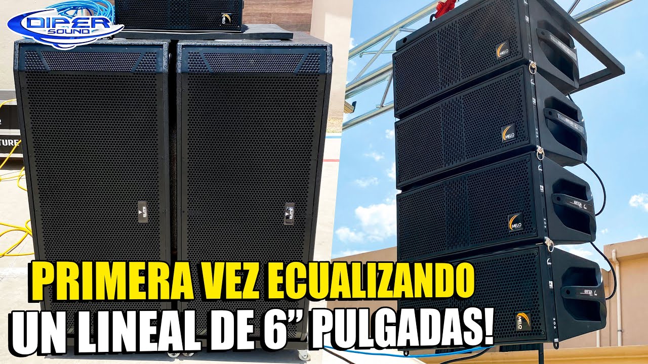 FUI A JUSTAR Y ECUALIZAR ESTE LINEAL MELO DE 6