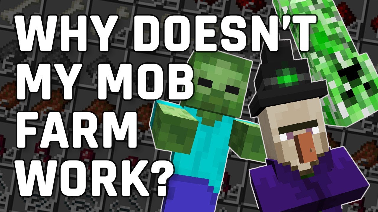 Why Doesn't My Mob Farm Work? (Tutorial) | Mastering Minecraft 1.15 (Java Edition)