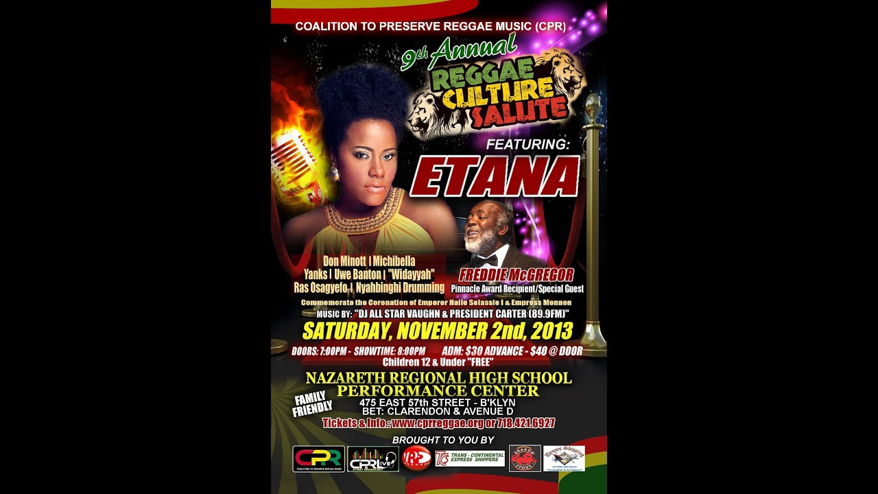Reggae Culture Salute 2013