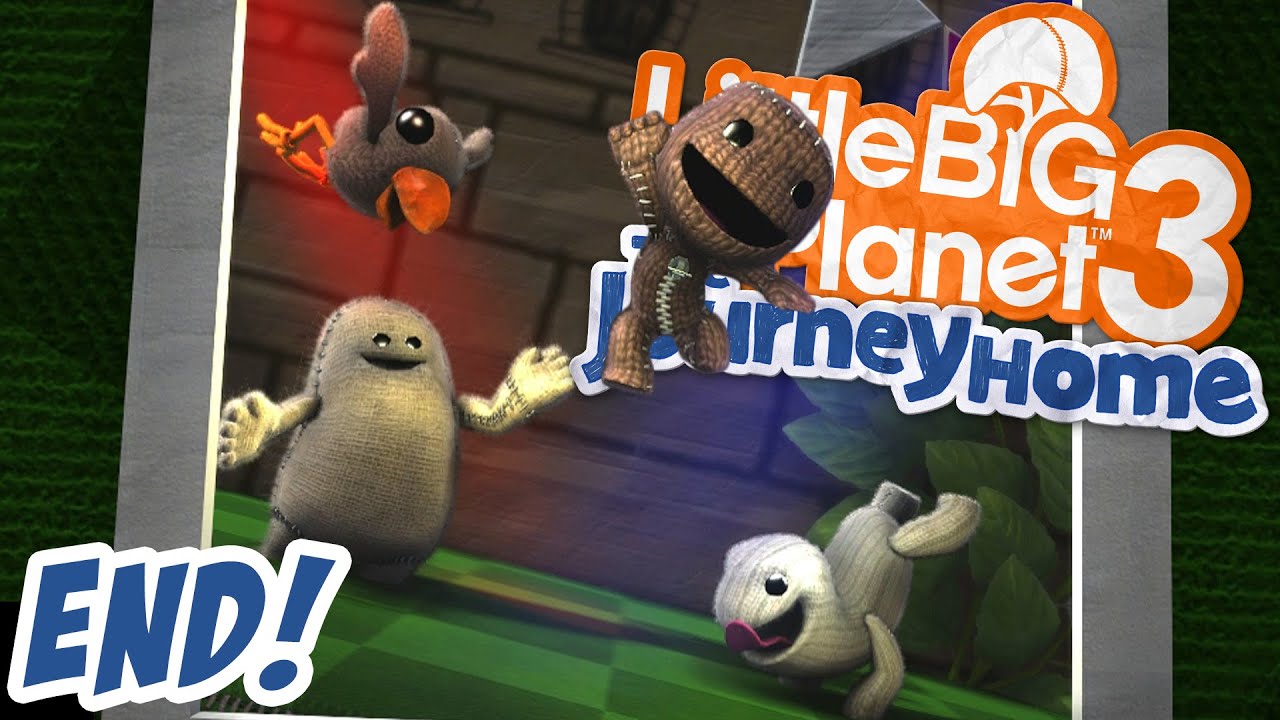 LittleBigPlanet 3 - КОНЦОВКА «Путешествие домой» 100% прохождение - От хаоса до тортов - LBP3 PS4