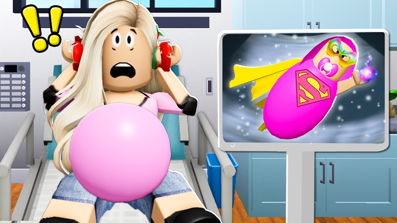Беременна супергероем! (Roblox)