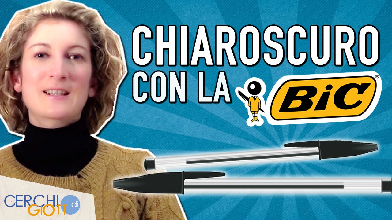 Tecnica del CHIAROSCURO CON LA PENNA BIC - Tutorial Disegno 5