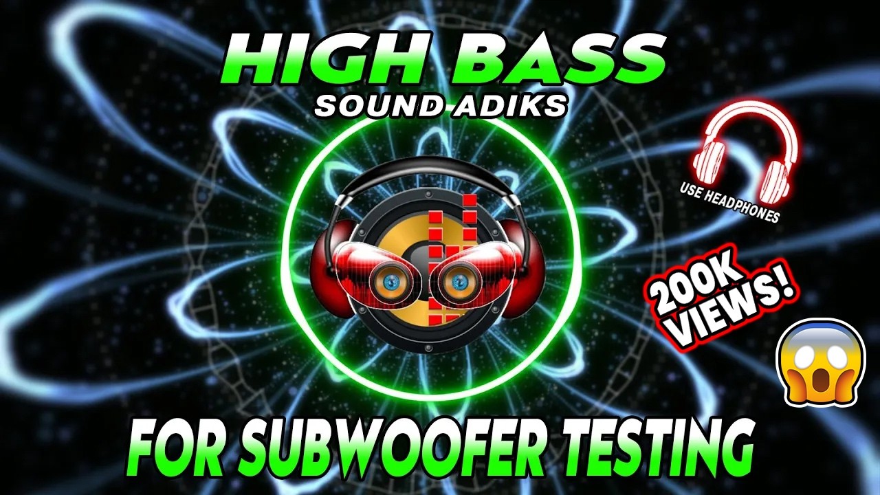 EXTREME BASS TEST FOR SUBWOOFER | SOUND CHECK 2K25