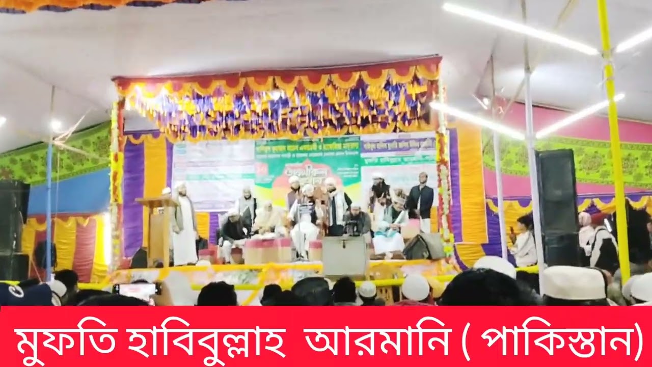 অনন্য এক বক্তা। মুফতি হাবিবুল্লাহ আরমানি( পাকিস্তান) 