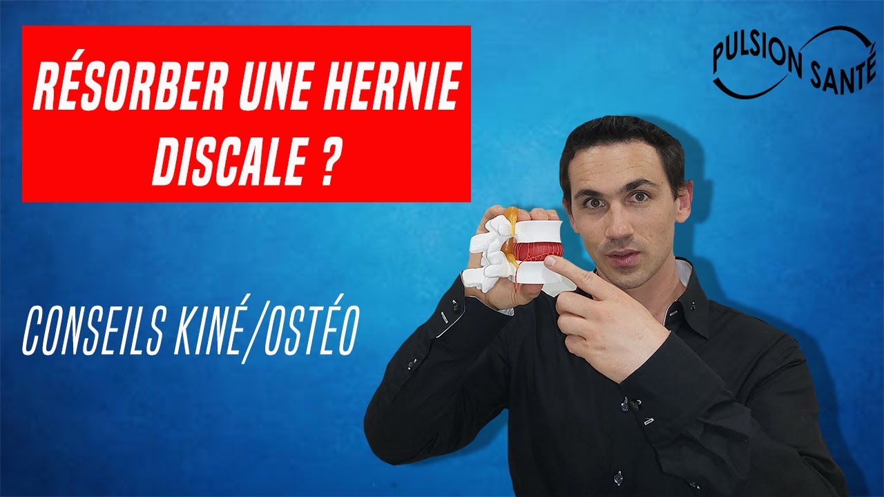 TRAITEMENT POUR RÉSORBER UNE HERNIE DISCALE !