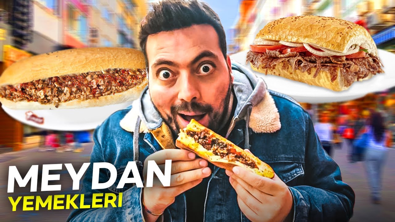 EN UCUZ MEYDAN YEMEKLERİ ! - BAKIRKÖY MEYDANI