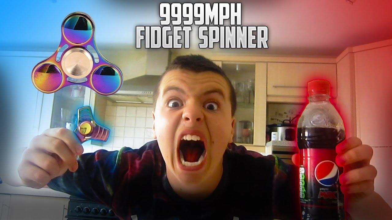 9999mph Fidget Spinner VS Coca Cola (Gone Wrong)