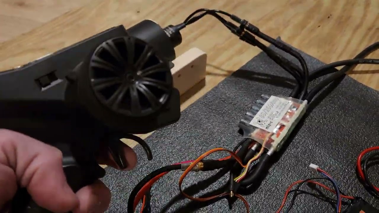 Mbp 250a 8s test esc #1