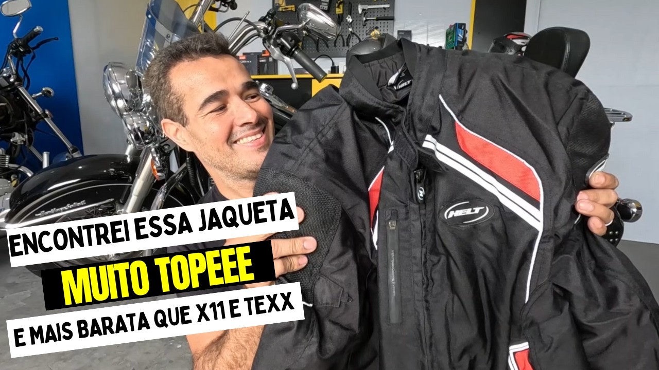 PAGUEI MAIS BARATO! COMPREI UMA JAQUETA MELHOR QUE X11 E TEXX