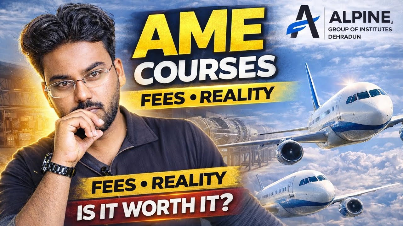 Alpine AME Course(2026) Reality ⚠️ | Don't Take Admission Before Watching | DGCA approval?