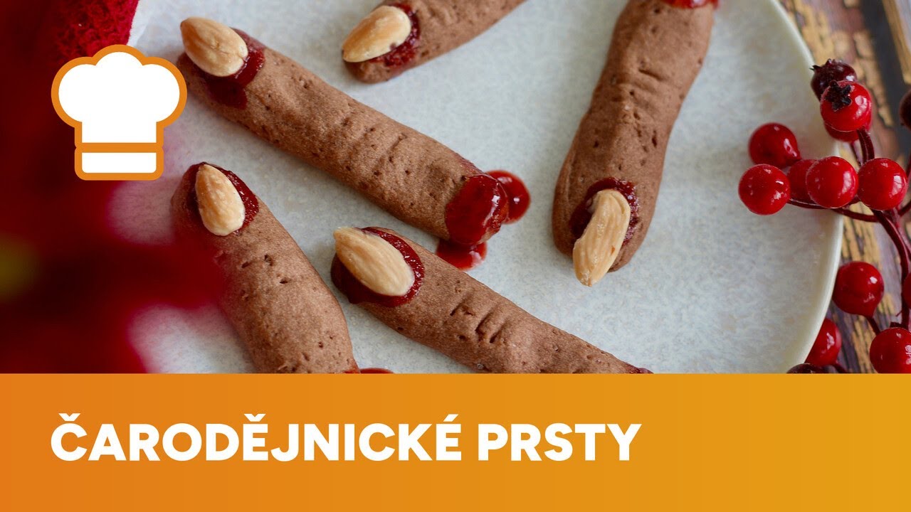 Čarodějnick&eacute; prsty jako dokonale stra&scaron;ideln&aacute; sladk&aacute; dobrota