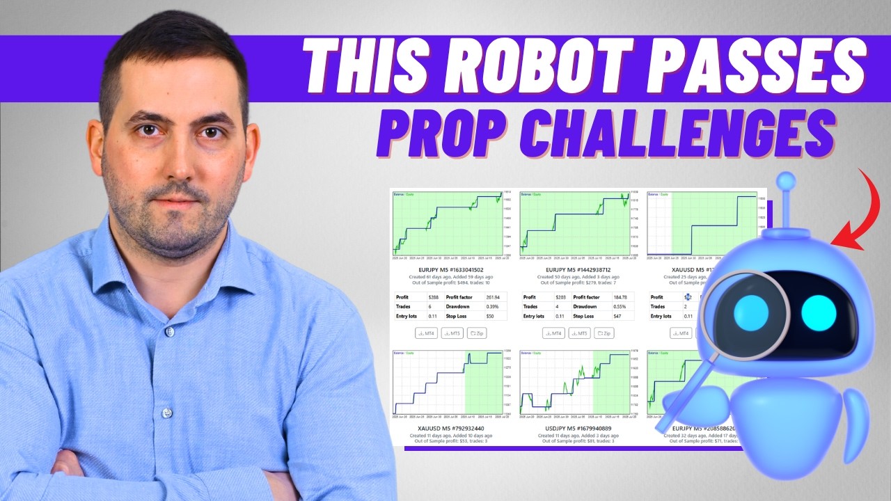 How to Trade Prop Firm Challenges with Robots