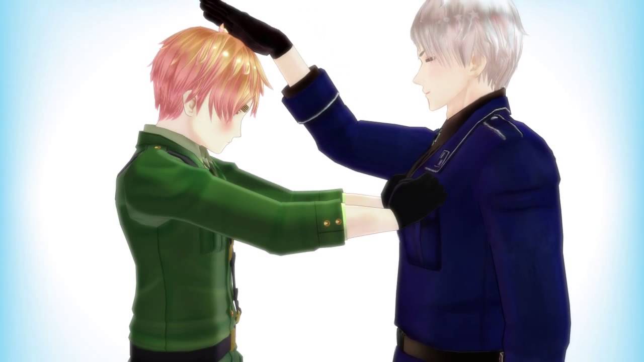 【APヘタリアMMD】不憫ズでMAD_HEAD_LOVE　(言Α言人｀フ´)