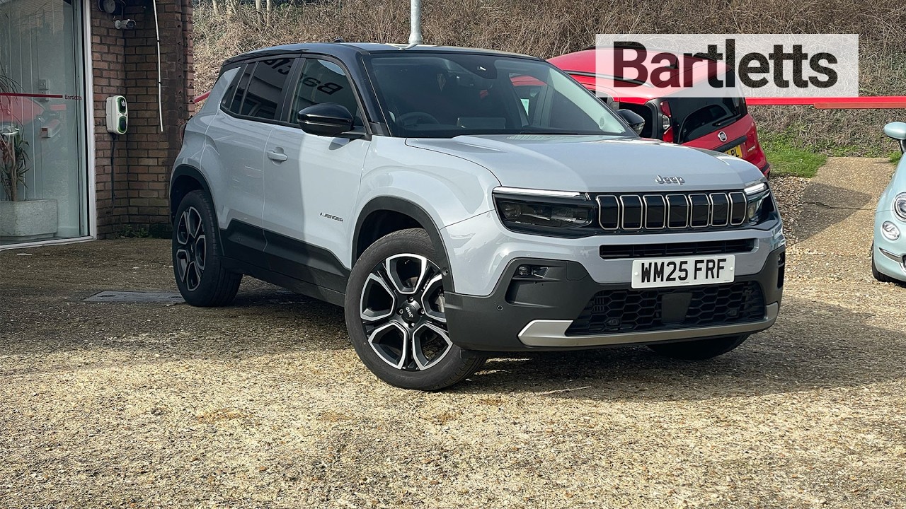 Grey 2025 Jeep Avenger 1.2 Summit 100PS at Bartletts Hastings