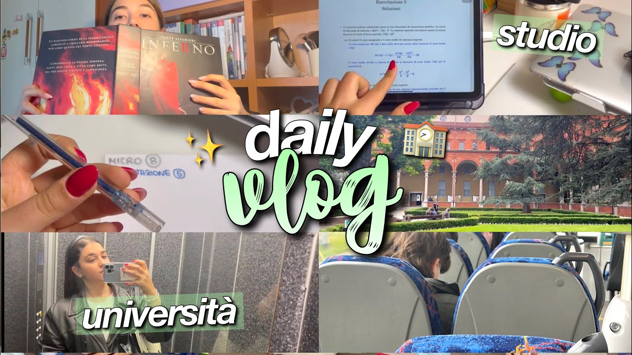 DAILY + STUDY VLOG A MAGGIO 📝😬// routine delle giornate più piene