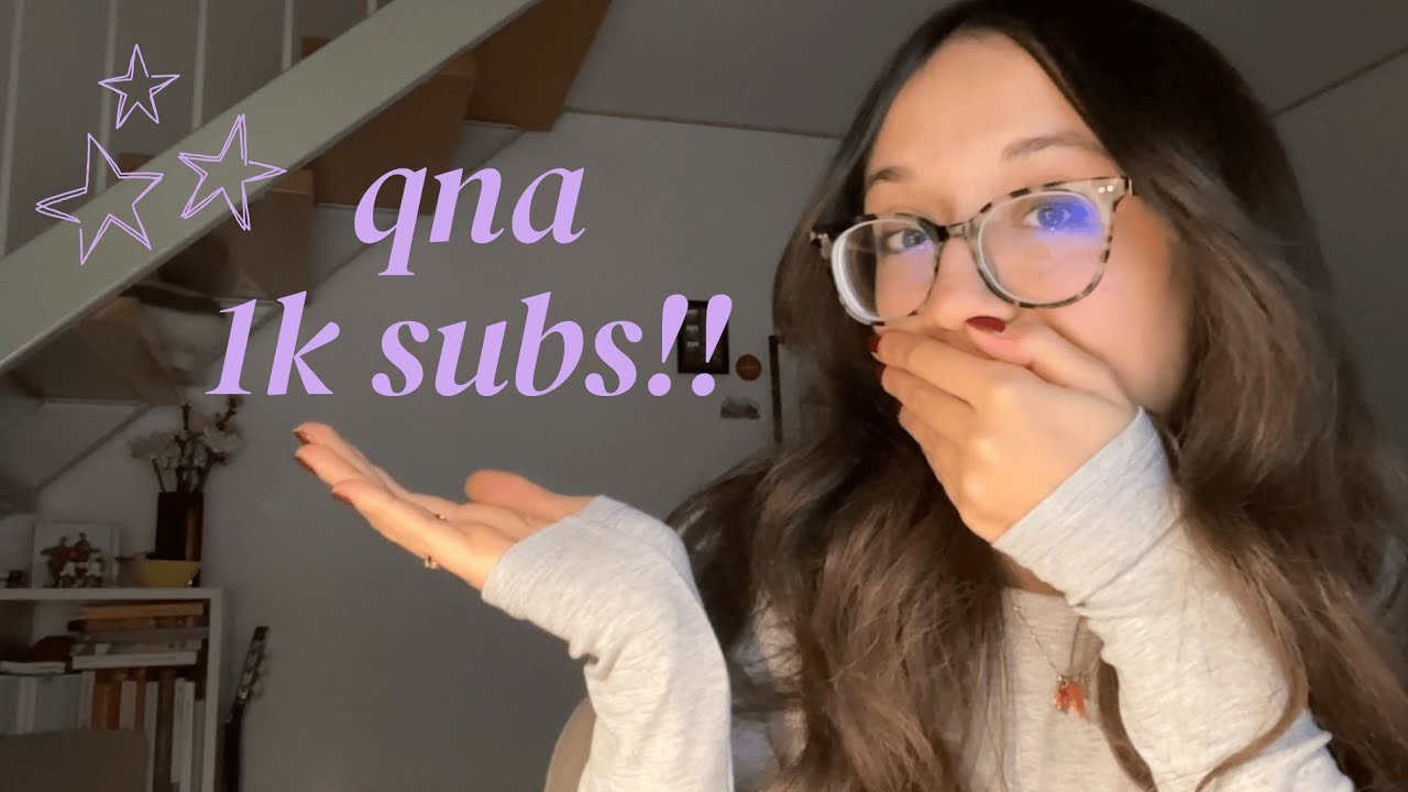 ASMR ITA speciale 1k subs - rispondo alle vostre domande! 😴❓