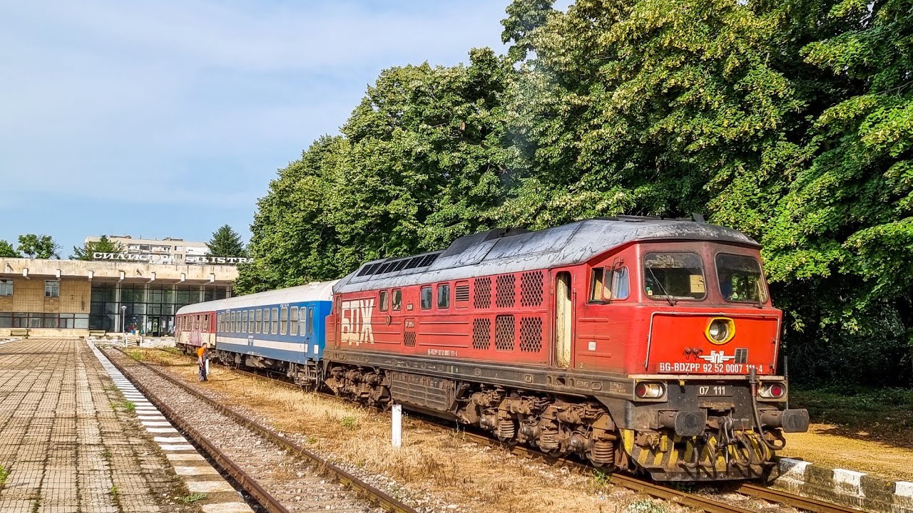 🚆Ludmilla power!!!🛤 Cab Ride Bulgaria🇧🇬: Line 91 Silistra - Samuil🕗🌞