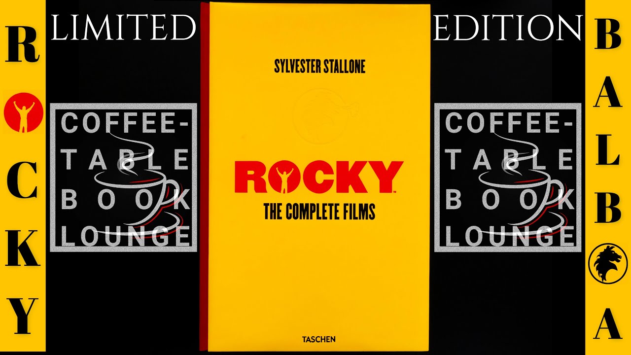 ROCKY - Sylvester Stallone - Publisher Taschen (2019) - Collector's Edition - full book flip in 4K