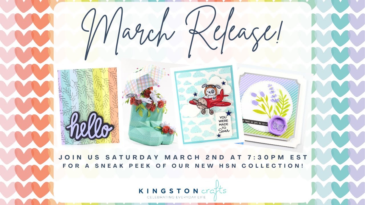 HSN Sneak Peak - Kingston Crafts Spring Collection