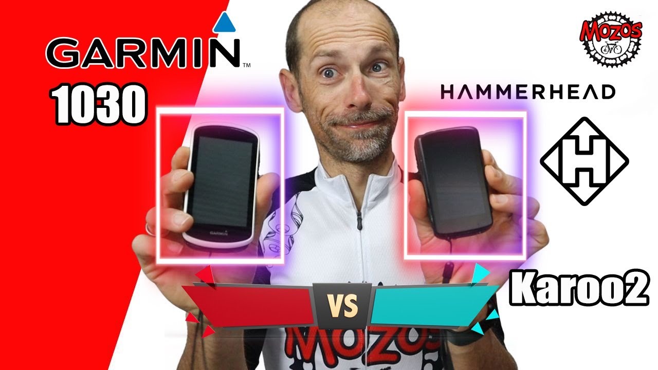 Comparamos Garmin Edge 1030 vs el Hammerhead Karoo 2 ⚖️