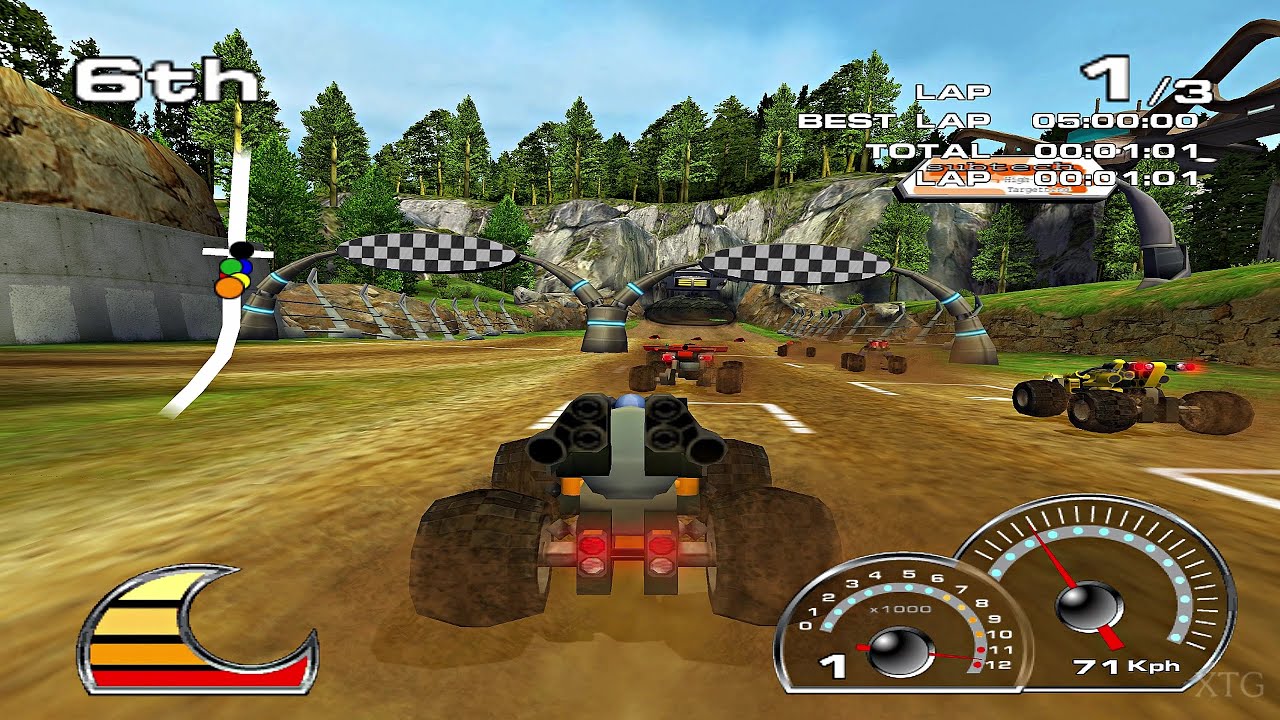 [#2] Drome Racers PS2 Gameplay HD (PCSX2 v1.7.0)