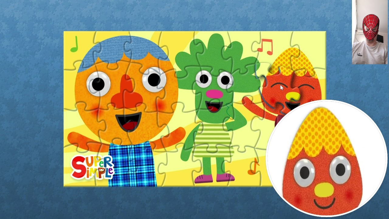 This Is A Happy Face Noodle & Pals Super Simple Songs Puzzlok