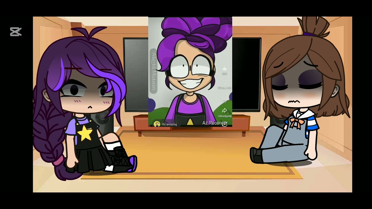 Gracie Green and Lily Lovebraids react to their animation✨ myślę że wam się spodoba ♥️