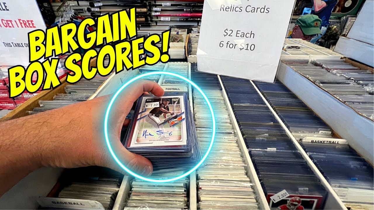 BARGAIN BOX SPORTS CARD DEALS IN NASHVILLE TENNESSEE!