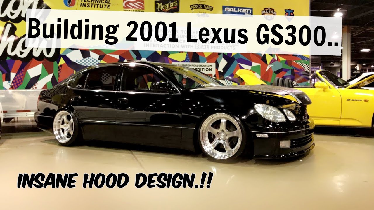 My Lexus gs300 build | Crazy Custom Hood Paint Job