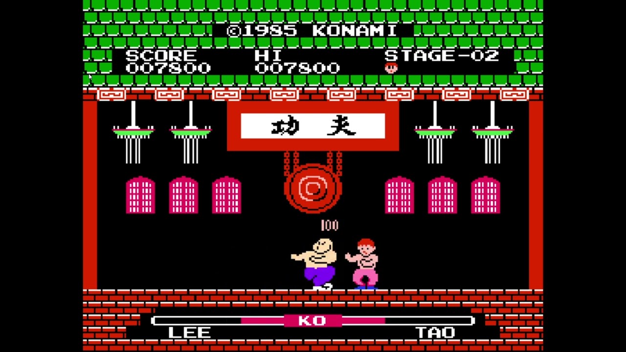 Yie Ar Kung Fu NES