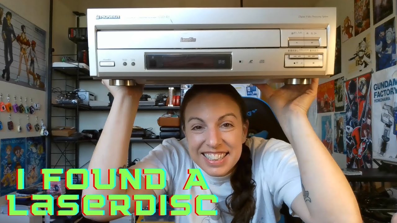 I found a Laserdisc Player!!! Now lets see if I can fix it.