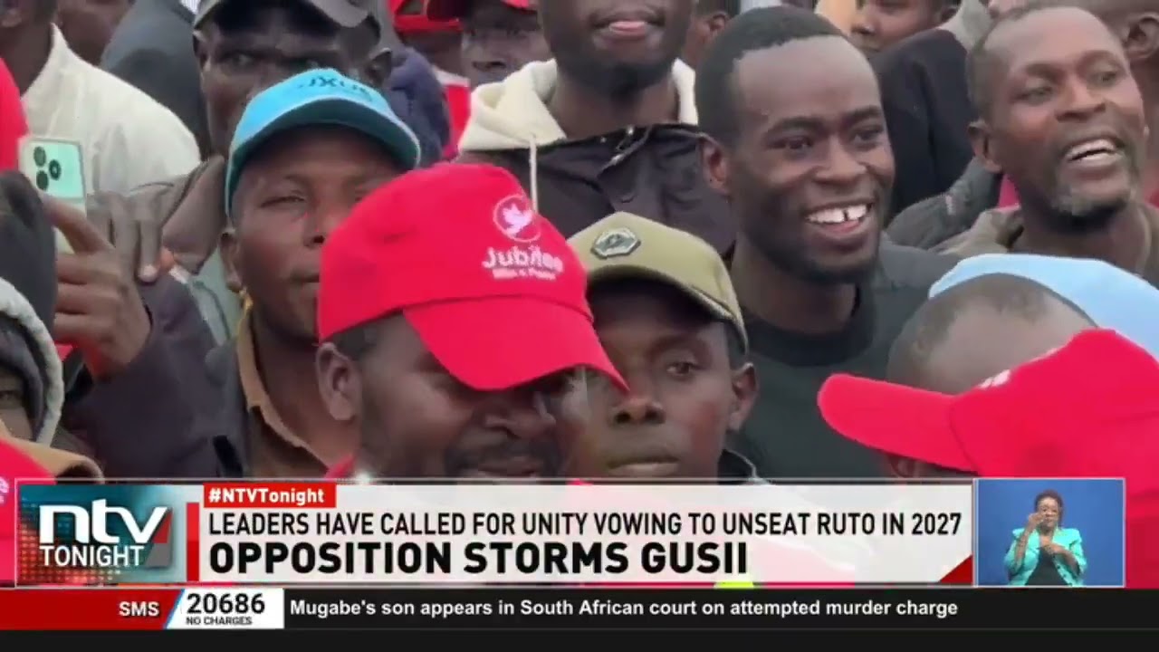 United Opposition storms Gusii as former CS Fred Matiang’i installed as the Abagusii spokesman