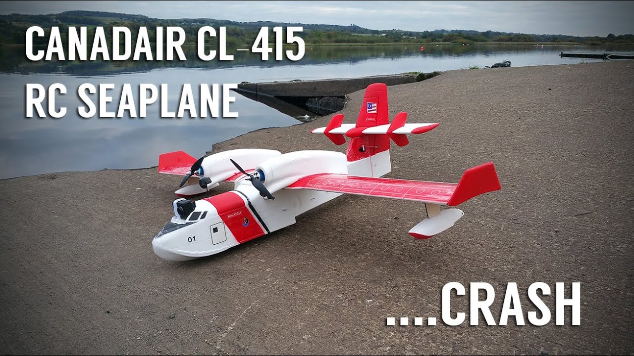Canadair CL-415 RC Seaplane - Not so plane sailing...
