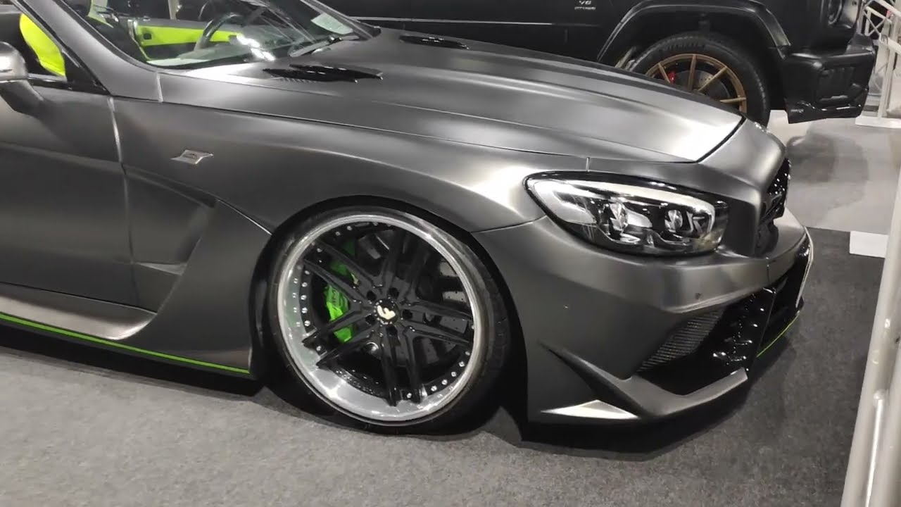 メルセデスベンツ SL63 R231後期 VITTワイドボディキット フォージアートアルミホイール オートサロン2026 バルトベーア