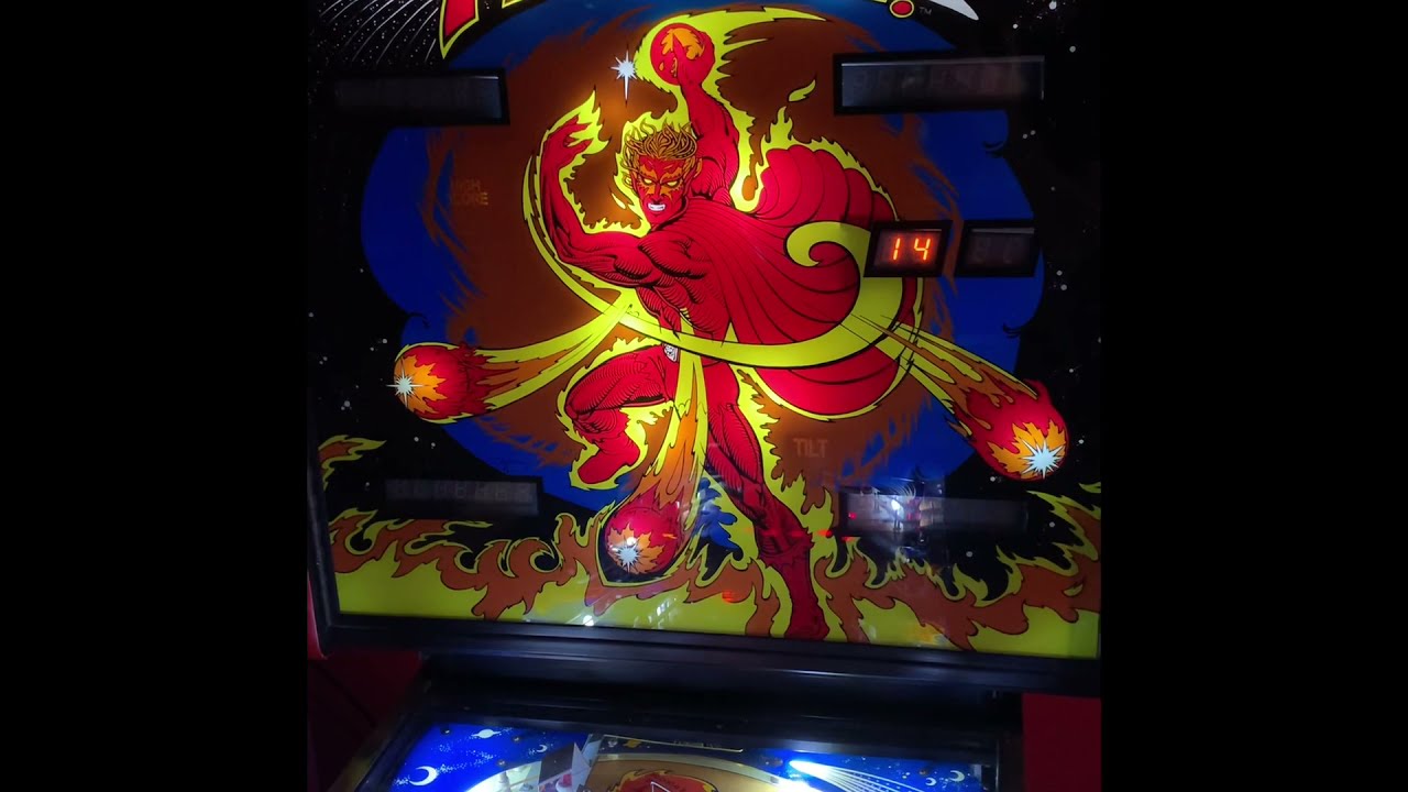 1985 Bally Fireball Classic Pinball Machine Tour and Gameplay