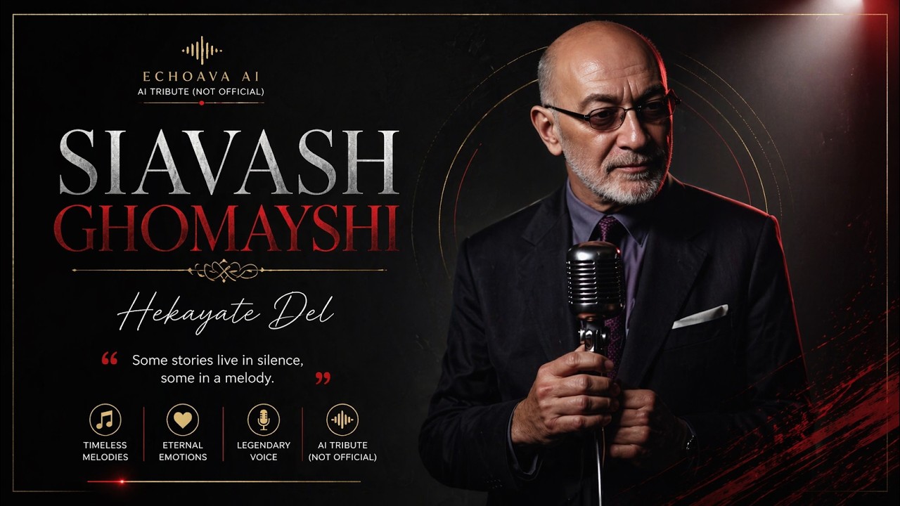 Siavash Ghomayshi – Hekayat-e Del (AI by ECHOAVA) | سیاوش قمیشی - حکایت دل